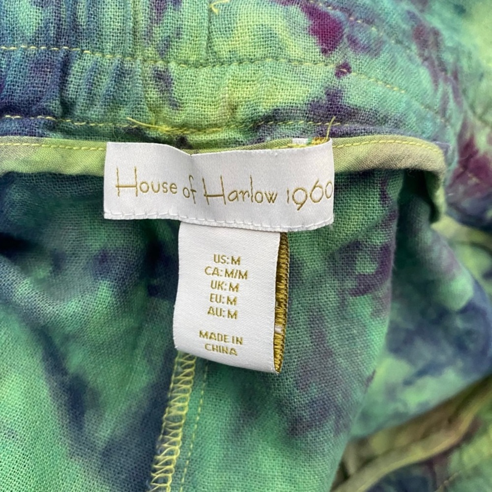 House of Harlow Tie Dyed Wide Leg Pants - Picture 4 of 6